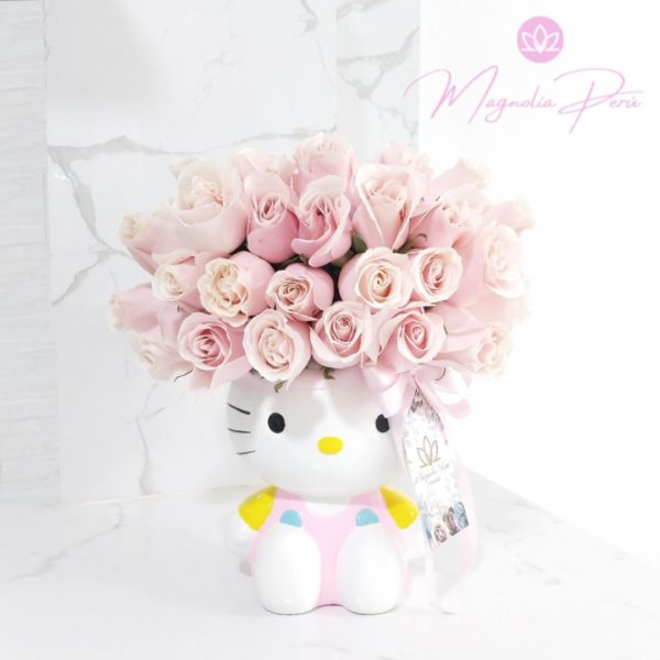 Bouquet Hello Kitty 50 Rosas