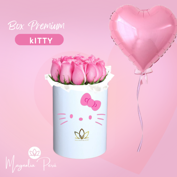 Box Little Kitty Rosada